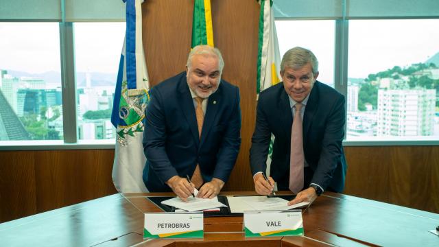 Petrobras e Vale assinam acordo que inclui CCUS, hidrogênio e biocombustíveis